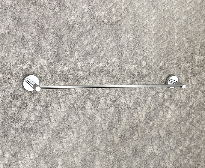 Liva Towel Rod Stainless Steel Bathroom Commercial Hotel Spa Wall Mount Single Bar Heavy-Duty Anti-Rust Waterproof Easy Install Professional Grade Durable Collapsible Extendable Rustproof Space Saving Contemporary Design Secure Grip Modern Elegant Finish